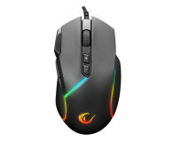 Myszka RAMPAGE Comfort 12800 DPI RGB - czarny
